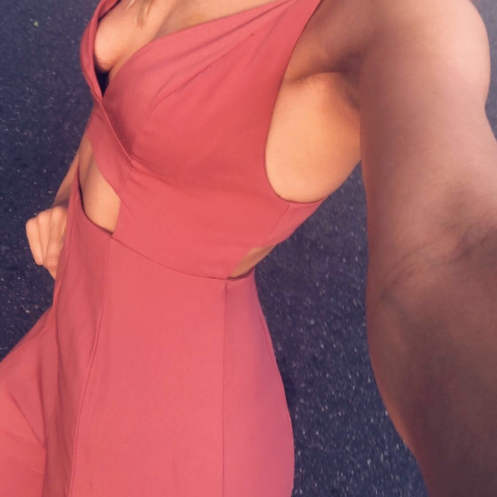 ASOS Tall Cami Cut Out Jumpsuit